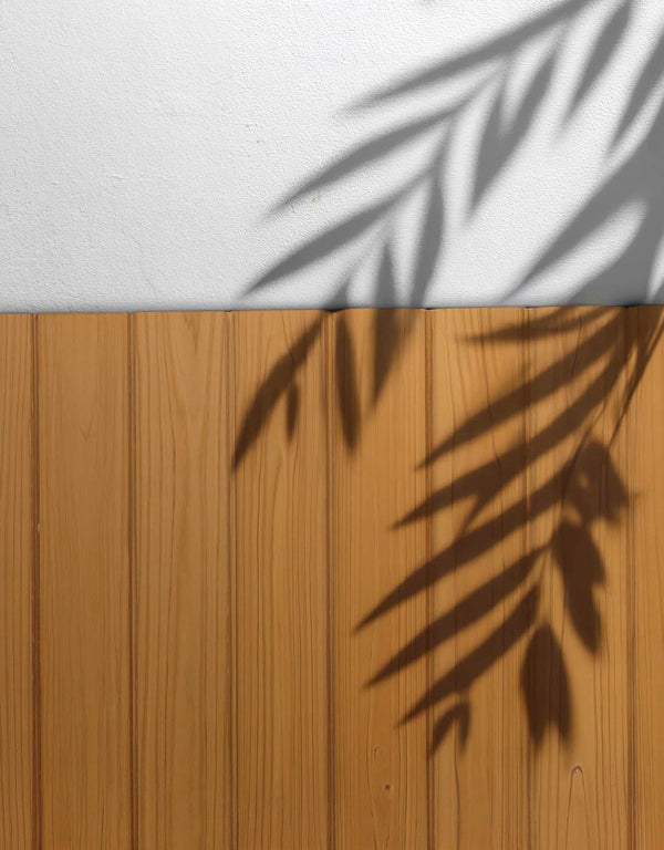 サーモウッド羽目板を利用し外装材として使用したイメージ